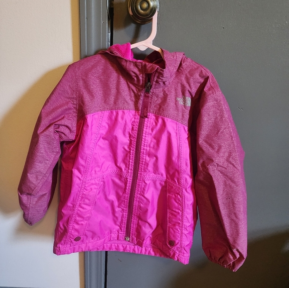 HOT Pink North Face Coat Size